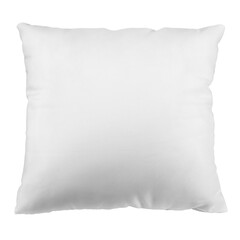 Pillow isolated on white background, full depth of field