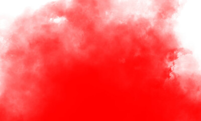 Fototapeta premium red smoke cloud fog dust isolated on transparent background. Colorful smoke smog misty fog steam explosion special effect. Smoke texture for Compositing, covering, overlay, design elements, PNG&nbsp;