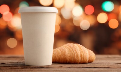 Coffee and Croissant: A Cozy Morning Delight