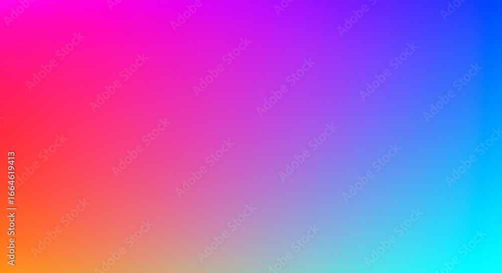 Poster vibrant spectrum a gradient of bold, luminous colors merging seamlessly