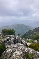 Guarda Forestal viewpoint is natural area of ​​great scenic beauty located in the municipality of El Burgo in the province of Malaga, Spain