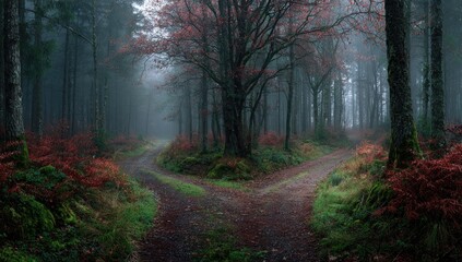 Obraz premium path in the forest