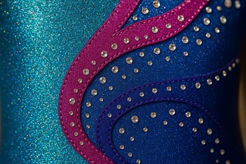 Ultra Macro Gymnastics Leotard Sparkling
