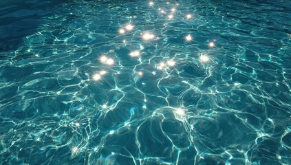 Obraz premium clear blue water