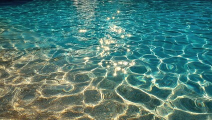 Obraz premium clear blue water