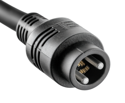 Power connector electrical equipment professional detail isolated on transparent background, png