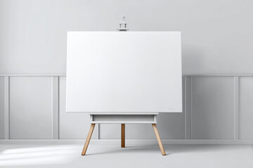 Blank rectangular sign template on a white backdrop, ideal for showcasing custom typography, business names, or promotional graphics