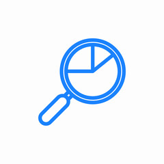data analysis tool icon sign vector