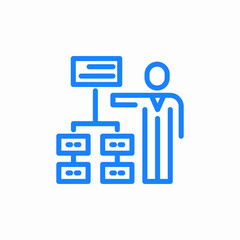 project management planning icon sign vector