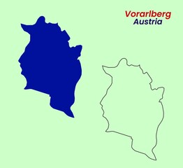 Map of Austria, Map of Austria states, Burgenland, Carinthia, Lower Austria, Upper Austria, Salzburg, Styria, Tyrol (Tirol), Vorarlberg, Vienna.
