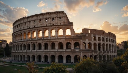 Fototapeta premium colosseum at night