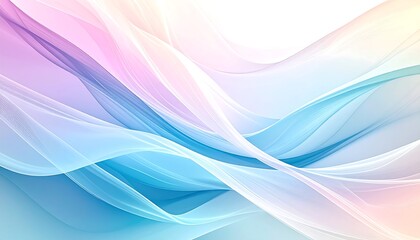 Fototapeta premium Abstract Flowing Pastel Fabric Texture.