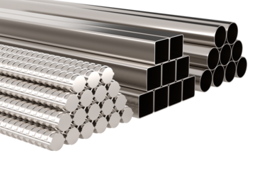 Construction armature on white background. Isolated 3D illustration