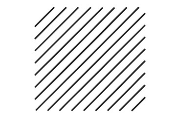Set of diagonal lines in abstract style. Vector grid geometric template. Abstract repeat background with stripes pattern. Simple monochrome texture for modern design element.