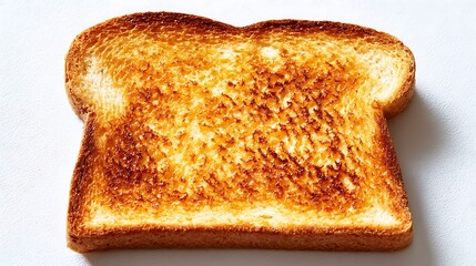 Crispy golden brown toasted bread slice perfect for breakfast or snacks