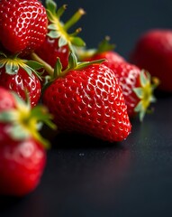 Fresh Strawberry Close-up