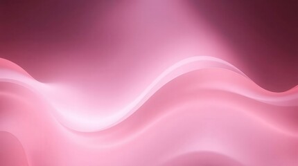 Abstract Pink Wave Background
