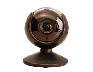 webcam isolated on white background