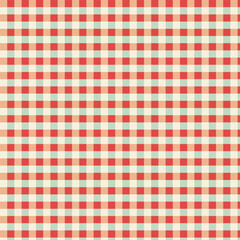 Christmas Gingham Fabric Pattern Lines Vector Abstract Stripe Texture suitable for Textiles Print Medium.