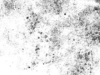 A gritty black and white grunge texture with a weathered and distressed appearance. Speckles and stains create a unique backdrop. Use for design or overlay.