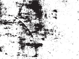 This image showcases a detailed black and white distressed texture. The high-contrast abstract pattern highlights grunge elements, creating an ideal overlay effect. 