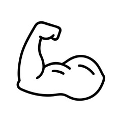 Fototapeta premium Flexing Bicep Strength