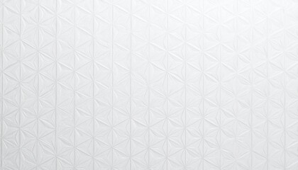 Fototapeta premium Light gray washi paper embossed geometric pattern subtle metallic shimmer