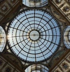Obraz premium galleria vittorio emanuele ii milan