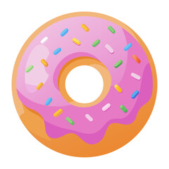 Donut Snack Vector