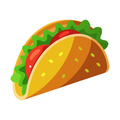 Taco Food Vector