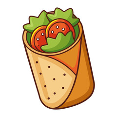 Fast Snack Wrap Icon
