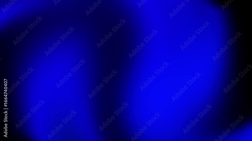 Poster smooth dark blue gradient background with abstract fog and soft smoke animation