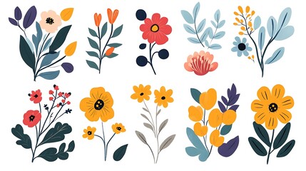 Floral design elements (2)