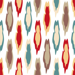 Seamless abstract pattern with colored spots art decor design print for textile paper pack etc 