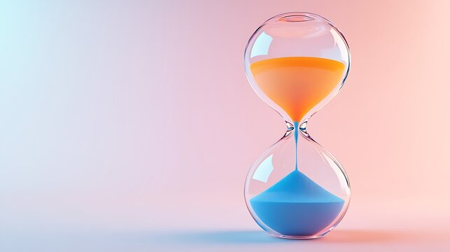 Hourglass with flowing sand (9)