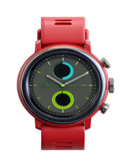 Dynamic smartwatch showcase tech event product modern isolated on transparent background, png