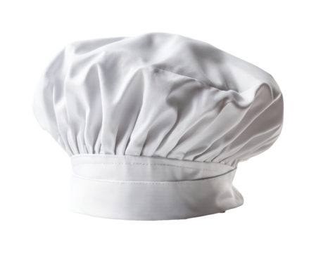 Chef hat preparation kitchen product culinary cooking style isolated on transparent background, png