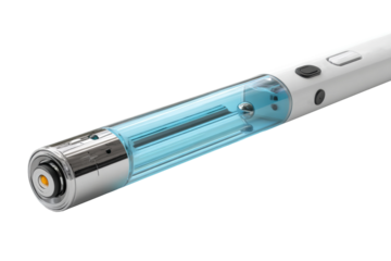 Innovative uv light technology laboratory equipment showcase controlled space isolated on transparent background, png
