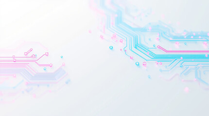 minimal circuit board lines in vibrant