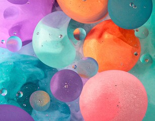 Surreal Pastel Object Field