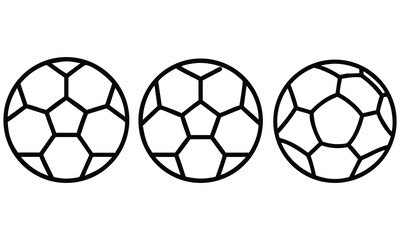 Obraz premium Isolated leather soccer ball on a white background