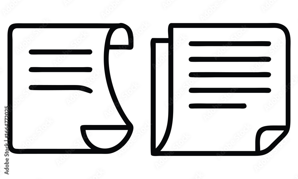 Poster a clipboard with a pencil icon is a symbol of document and business organization, a simple vector il