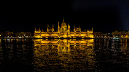 Budapest Hungary 18072025 The Huge Parliament