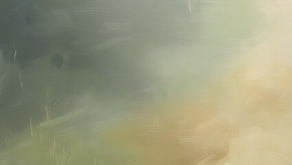 Green to Tan Canvas Texture Background