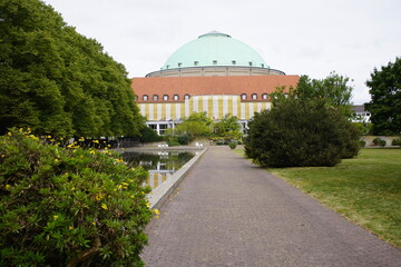 Obraz premium Stadthalle Congress Centrum, Hannover, Germany