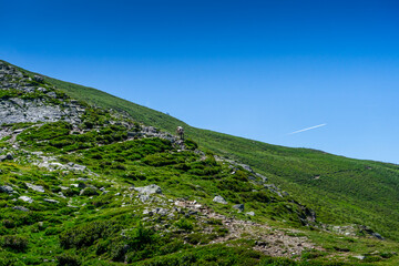 Fototapeta premium HGiking Through the Hirzer Alm South Tyrol