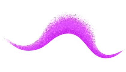 purple glitter wave light effect transparent illusration