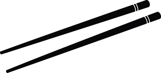 Simple silhouette of a wooden park bench in a clean graphic style vector