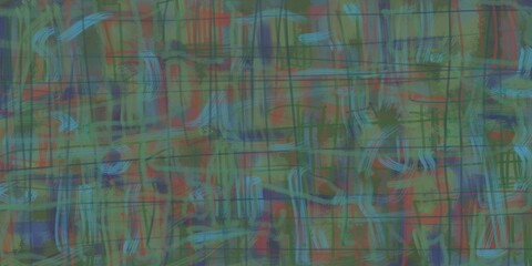 Abstract image for printing - digital painting. The picture is painted by hand on a tablet. © neurostructure