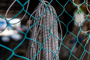 close up of a fence